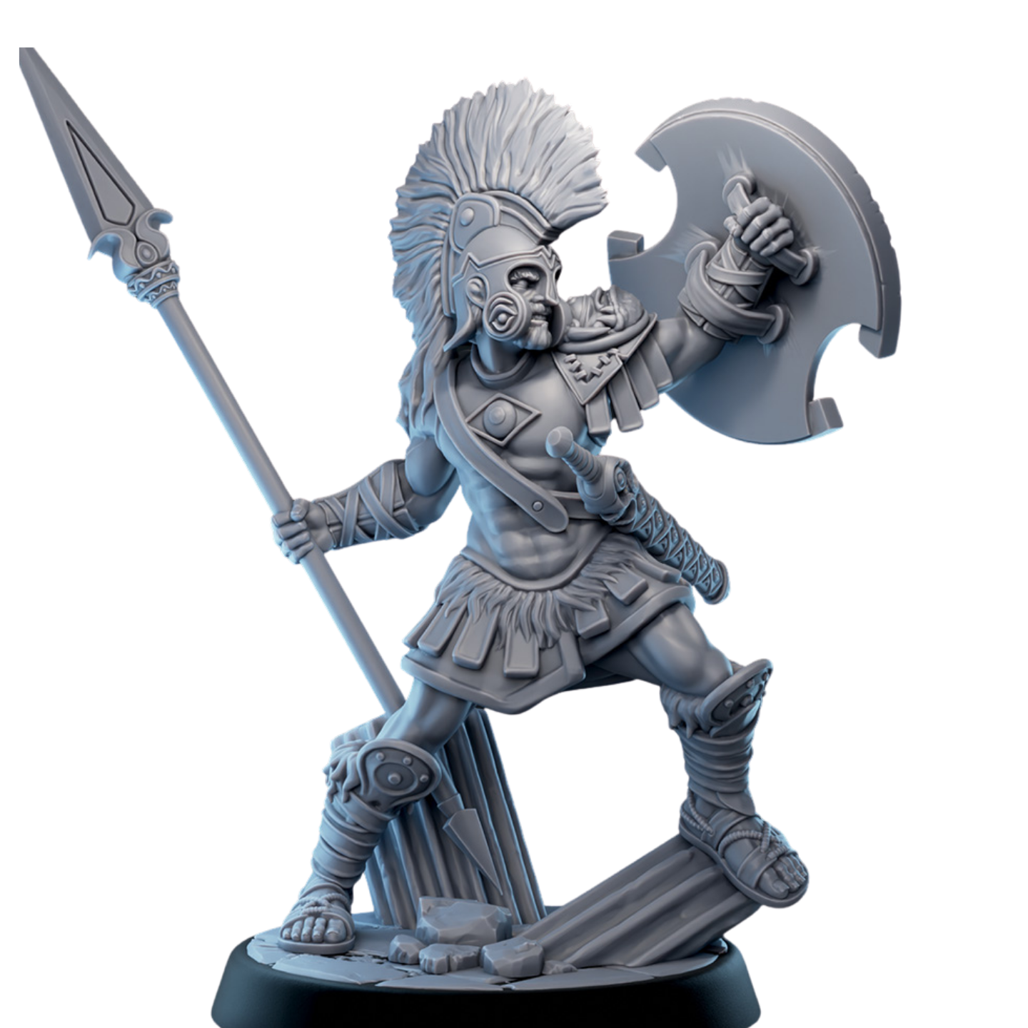 Xanthe, The Sun-Shield – Eulyssian Warrior - Image 2
