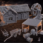 Savage Frontier – Outpost & Farm House Set
