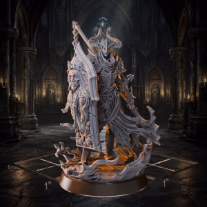 Elara the Sanctified – Elf Cleric (Order Domain)