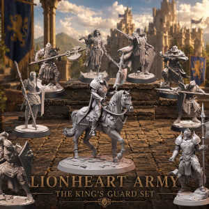 Lionheart Army - The King's Guard Set