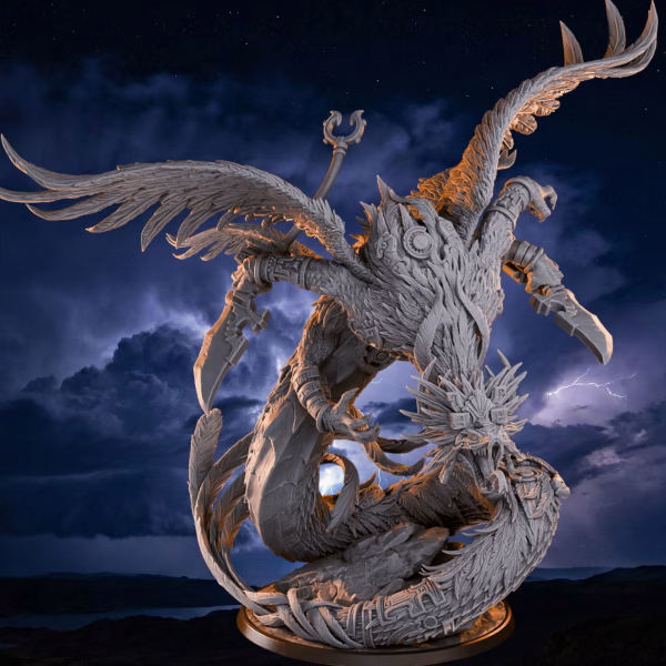 Quetzalcoatl, Feathered Serpent God - Soaring Devastation