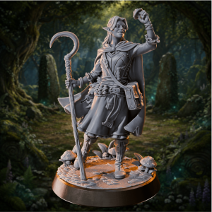 Elf Druidess - The Green Protector