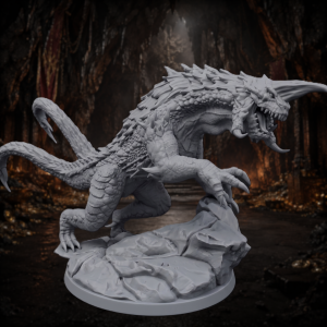Ignis Drake – The Spined Cavehunter