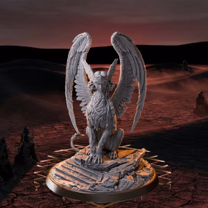 Aurelia, The Onyx Sphinx – Sovereign of the Riddle