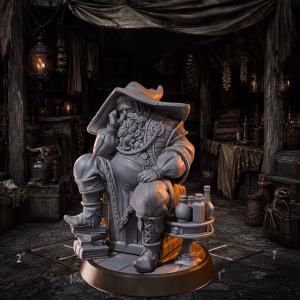 Vance, The Arcane Merchant – Curator of Forbidden Lore