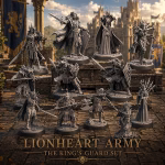 Lionheart Army - The King's Guard Set