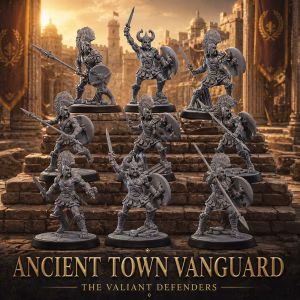 Ancient Town Vanguard - The Valiant Defenders Set