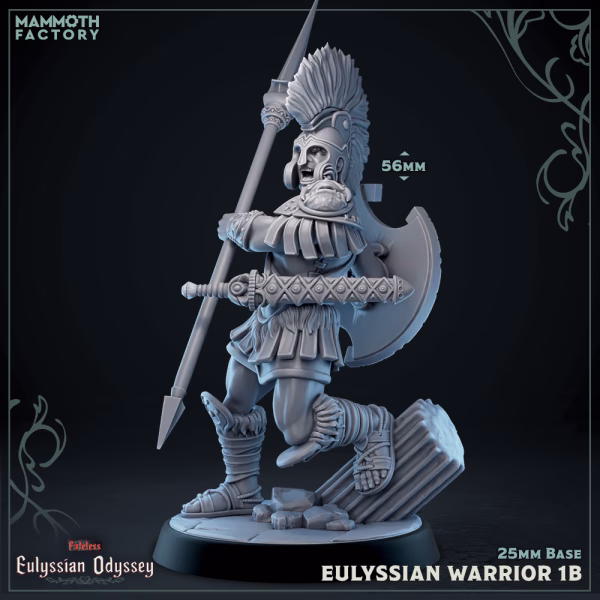 Thaletes The Spear-Strike – Eulyssian Warrior
