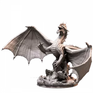 Valthrax the Obsidian Wing - Adult Chromatic Dragon