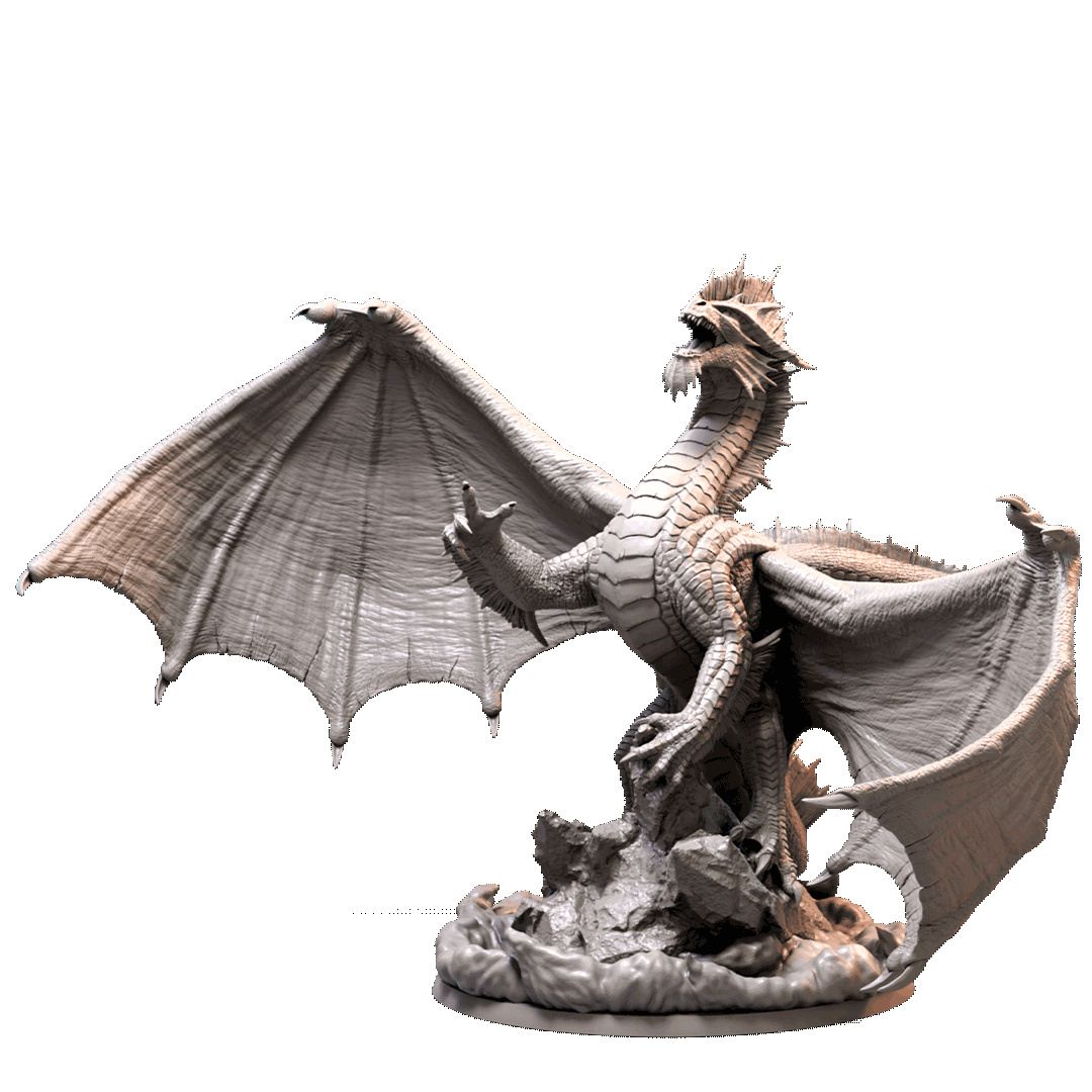 Valthrax the Obsidian Wing - Adult Chromatic Dragon - Image 8