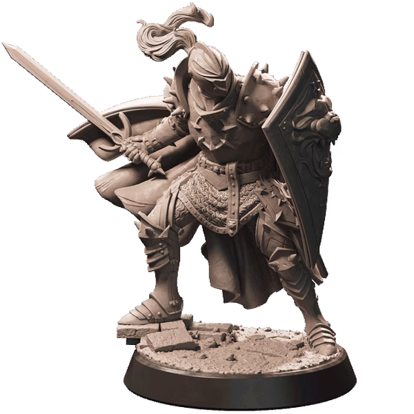 Lionheart Paladin - The Valiant Blade & Shield