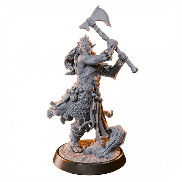 Grax the Blood-Bound – Hobgoblin Barbarian