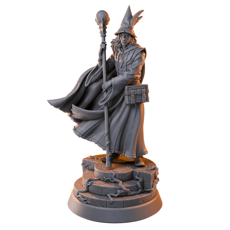 Maelen, Arcane Archivist – The Seekers Scholar — Display Edition