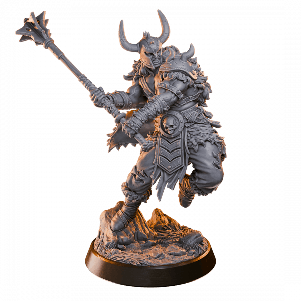 Wildheart Barbarian - Horned Savage Crusher