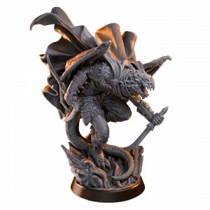 Dragonborn Assassin - The Scaled Shadow