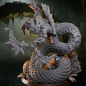 Yuan-ti Tribal Ranger - The Coiled Hunter