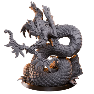 Yuan-ti Tribal Ranger - The Coiled Hunter