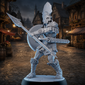 Lykon, The Warden of the Fluted Gate – Eulyssian Warrior