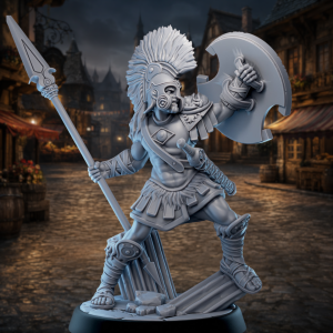 Xanthe, The Sun-Shield – Eulyssian Warrior