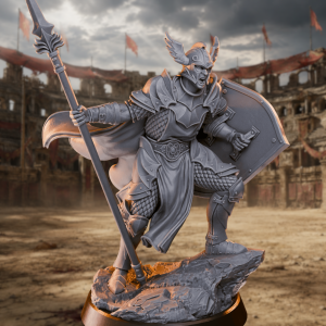 Aethelgard, Dawnwing Commander – The Highguard Sentinel
