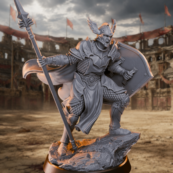 Aethelgard, Dawnwing Commander – The Highguard Sentinel