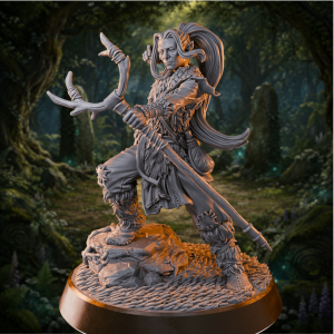 Faelen, Antlerbound Shaman – The Wildwood Channeler