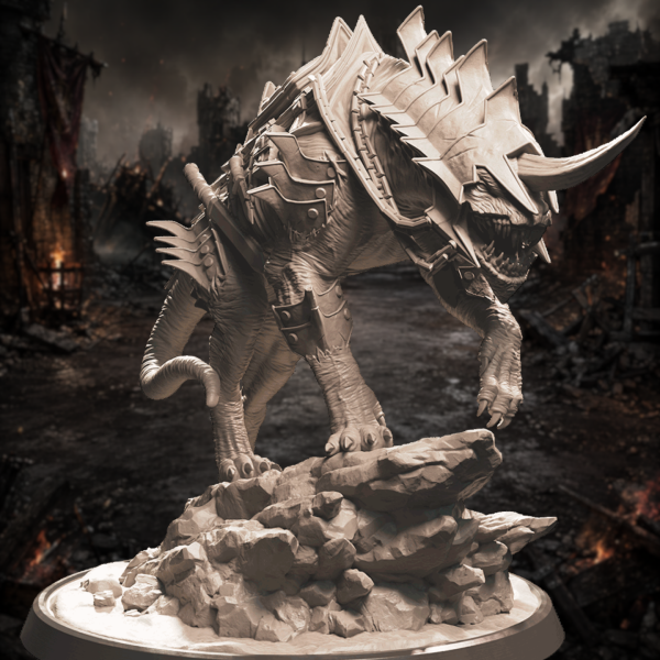Runic Beast Enforcer - Armored Apex Predator