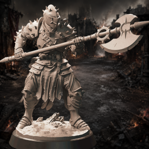 Ironclad Poleaxe Soldier - Advance!