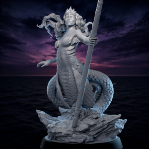 Arienes, Queen of the Ocean - The Merfolk Sovereign