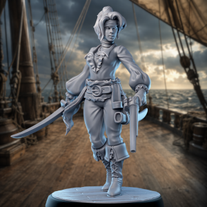 Captain Selina "Siren-Shot" Vane – Wondersea Pirate