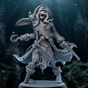 Captain Vaelin the Tide-Hollowed – Voiceless Pirate