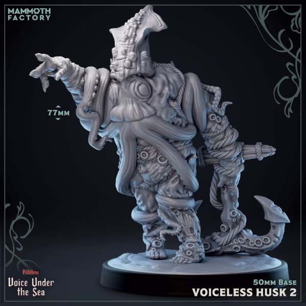 The Kraken-Headed Sentinel – Voiceless Husk