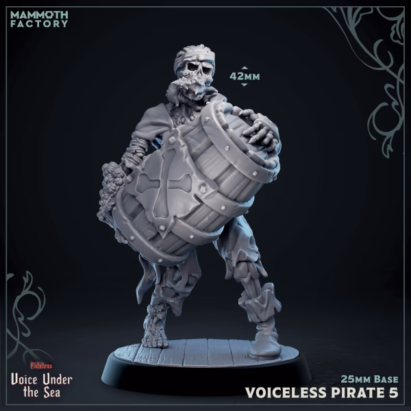 Barnaby the Cask-Cursed – Voiceless Pirate