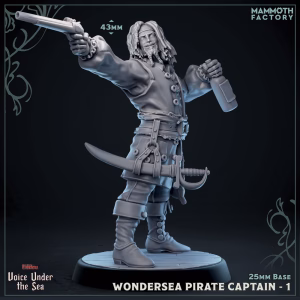 Jaxen "The Jolly" Vane - Wondersea Pirate