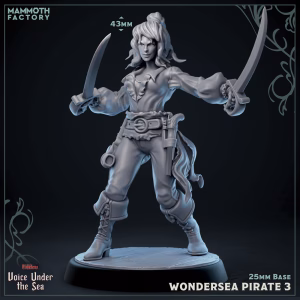 Tessa "Twin-Blade" Vane – Wondersea Pirate