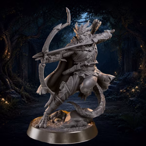 Rhogar Swiftscale - The Obsidian Archer