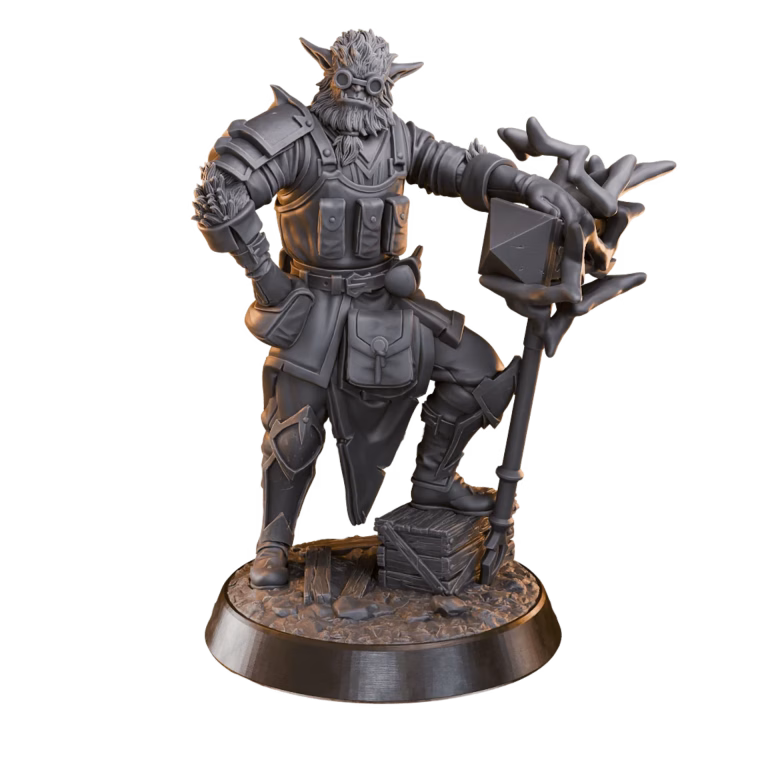 Garrick, Bugbear Artificer – The Aether Tinkerer — Display Edition