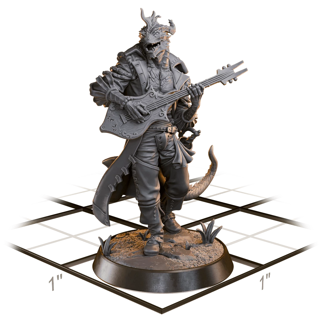 Ileas Silvertongue - Dragonborn Bard - Image 2