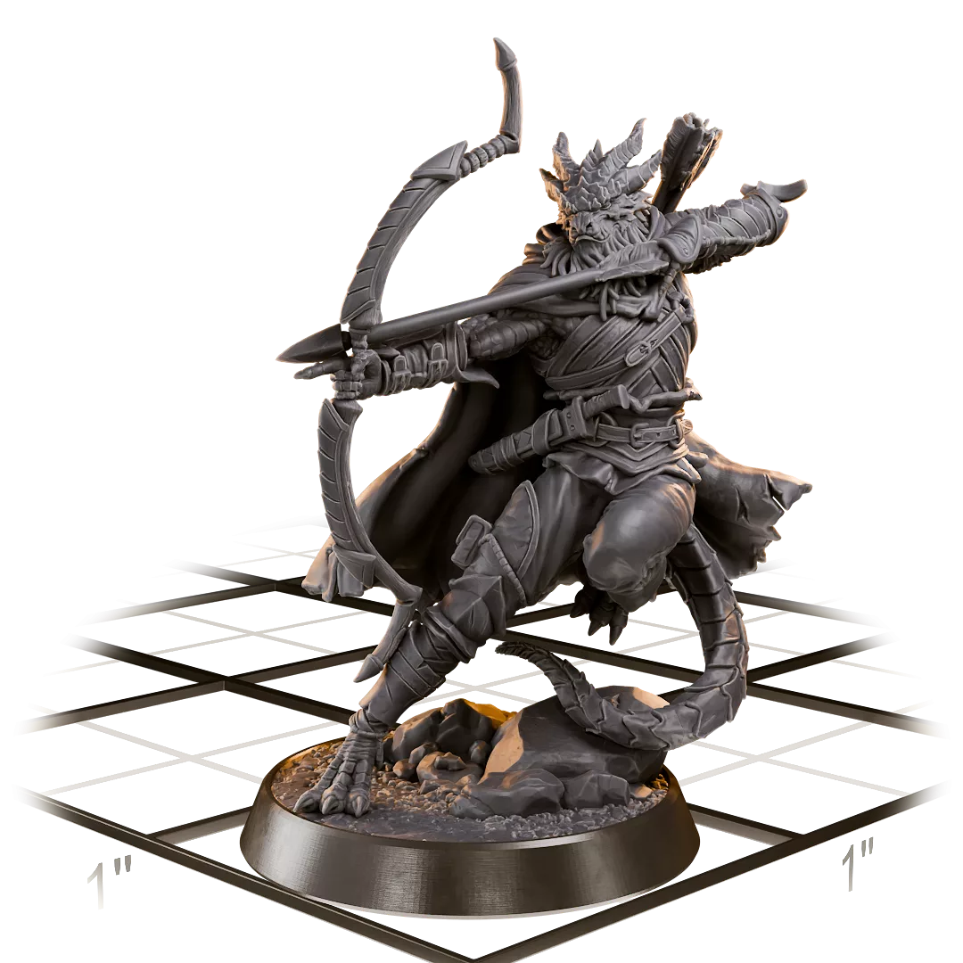 Rhogar Swiftscale - The Obsidian Archer - Image 2