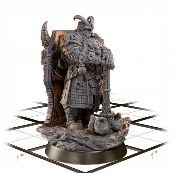 Kaznur Ironfist - Dwarf Defender