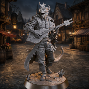 Ileas Silvertongue - Dragonborn Bard