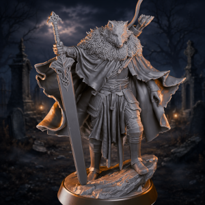 Grey Shadowmane, Cursed Blade – The Lupine Warden