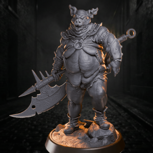 Gorgor, Pig Butcher – Corrupted Cultist of the Beast