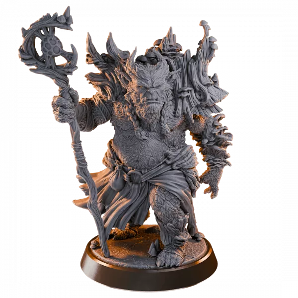 Gronk Greymane - Male Bugbear Druid