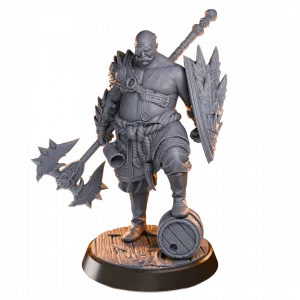 Sir Barrington - Old Veteran Barbarian