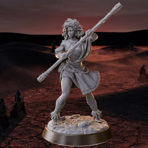 Linette, Swift Striker – The Sun-Scarred Warden