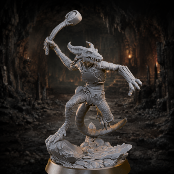 Rikkit, Dreadscale Slinger – The Warren Skirmisher