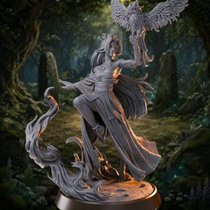 Kinnia Embersong – Firbolg Circle of Wildfire Druid
