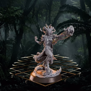 Elandra Copperhoof - Female Druid Satyr