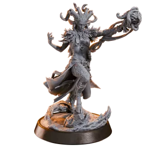 Elandra Copperhoof — Female Druid Satyr — Display Edition